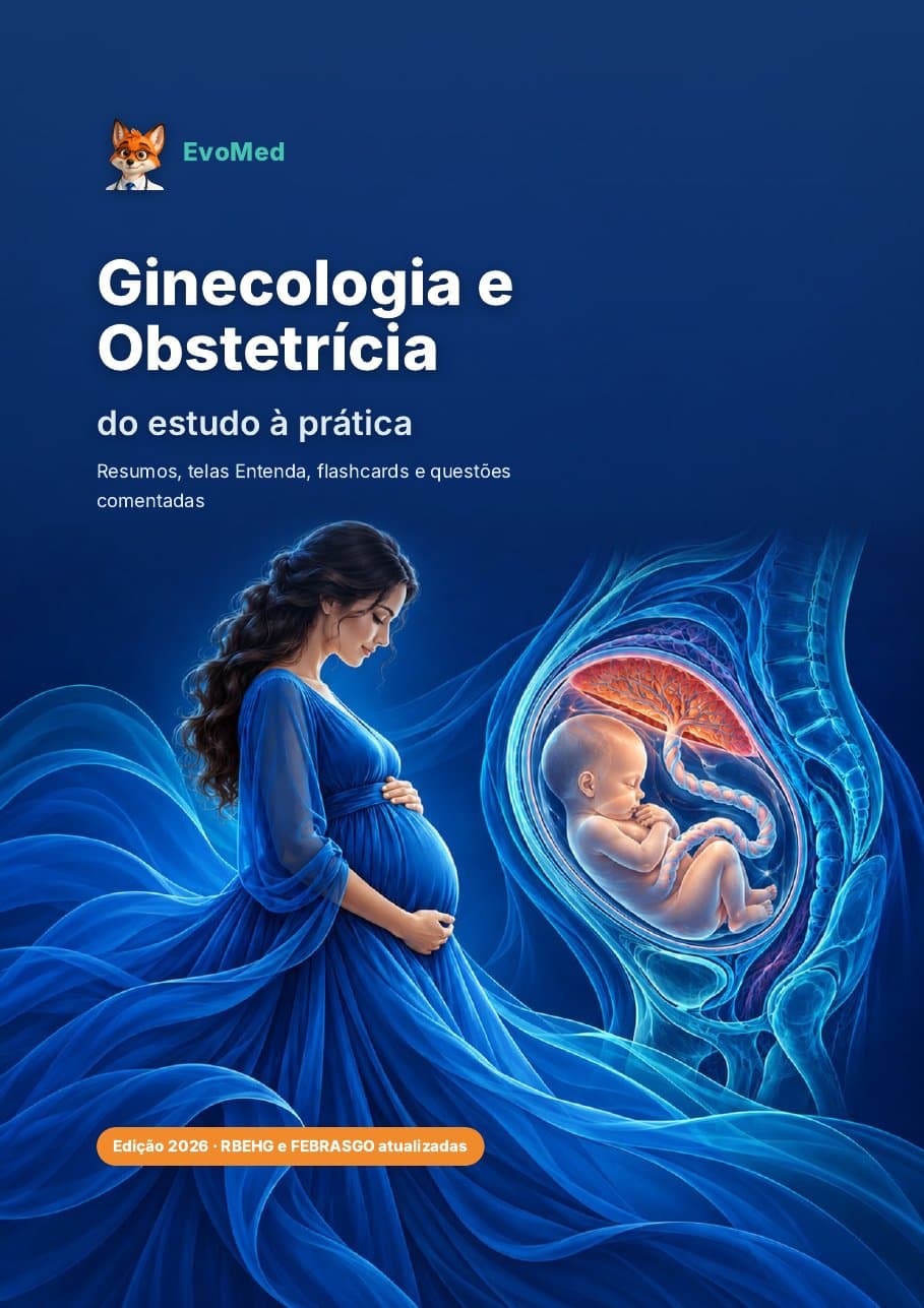 Capa do ebook Ginecologia e Obstetrícia: do estudo à prática