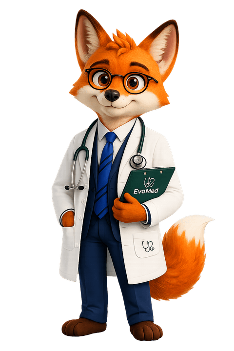 Evo, o mascote do EvoMed